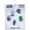 Pack de 5 colgantes Jibbitz™ de personajes de Star Wars™