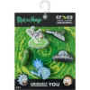 Pack de 5 colgantes Jibbitz de Rick y Morty