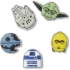 Pack de 5 colgantes Jibbitz de Star Wars