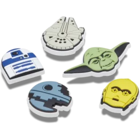 Pack de 5 colgantes Jibbitz de Star Wars