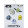 Pack de 5 colgantes Jibbitz de Star Wars