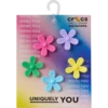 Pack de 5 colgantes Jibbitz «Flower Power»