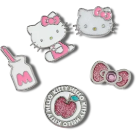 Pack de 5 colgantes Jibbitz «Hello Kitty Elevated»
