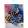 Pack de 5 colgantes Jibbitz «Lights up Neon Gamer»