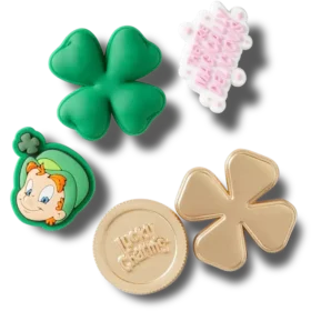 Pack de 5 colgantes Jibbitz «Lucky Charms»