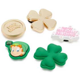 Pack de 5 colgantes Jibbitz «Lucky Charms»