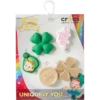 Pack de 5 colgantes Jibbitz «Lucky Charms»