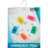 Pack de 5 colgantes para zapatos Jibbitz «Candy Bear»