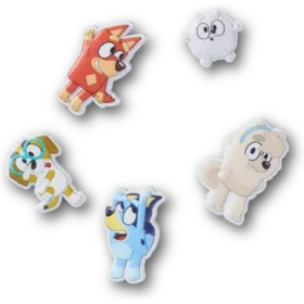 Pack de 5 colgantes para zapatos Jibbitz™ de Bluey