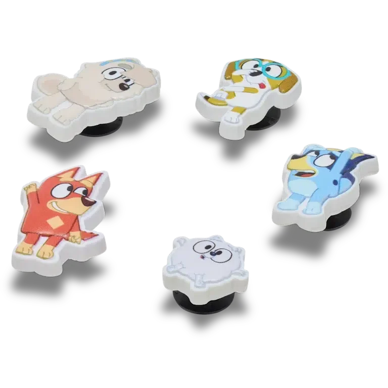 Pack de 5 colgantes para zapatos Jibbitz™ de Bluey Pack de 5 colgantes para zapatos Jibbitz™ de Bluey