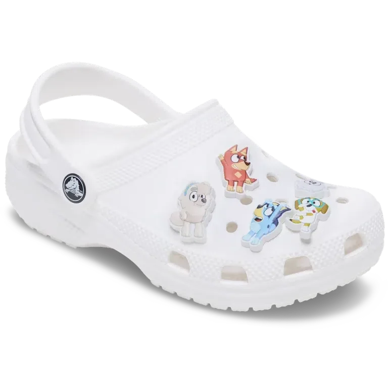 Pack de 5 colgantes para zapatos Jibbitz™ de Bluey Pack de 5 colgantes para zapatos Jibbitz™ de Bluey