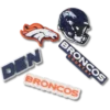 Pack de 5 colgantes para zapatos Jibbitz™ de los Denver Broncos de la NFL Pack de 5 colgantes para zapatos Jibbitz™ de los Denver Broncos de la NFL