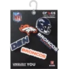 Pack de 5 colgantes para zapatos Jibbitz™ de los Denver Broncos de la NFL Pack de 5 colgantes para zapatos Jibbitz™ de los Denver Broncos de la NFL