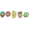 Pack de 5 colgantes para zapatos Jibbitz™ de Super Mario™ Pack de 5 colgantes para zapatos Jibbitz™ de Super Mario™