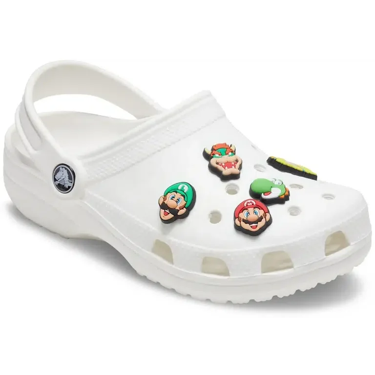 Pack de 5 colgantes para zapatos Jibbitz™ de Super Mario™ Pack de 5 colgantes para zapatos Jibbitz™ de Super Mario™