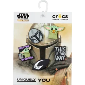 Pack de 5 colgantes para zapatos Jibbitz™ de «The Mandalorian» de Disney
