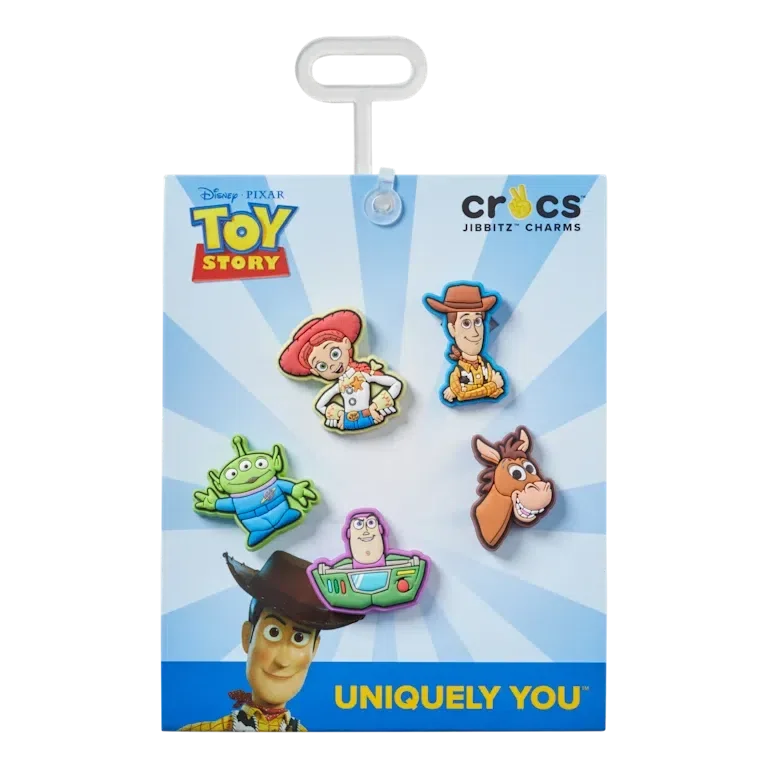 Pack de 5 colgantes para zapatos Jibbitz de «Toy Story» de Disney Pixar Pack de 5 colgantes para zapatos Jibbitz de «Toy Story» de Disney Pixar