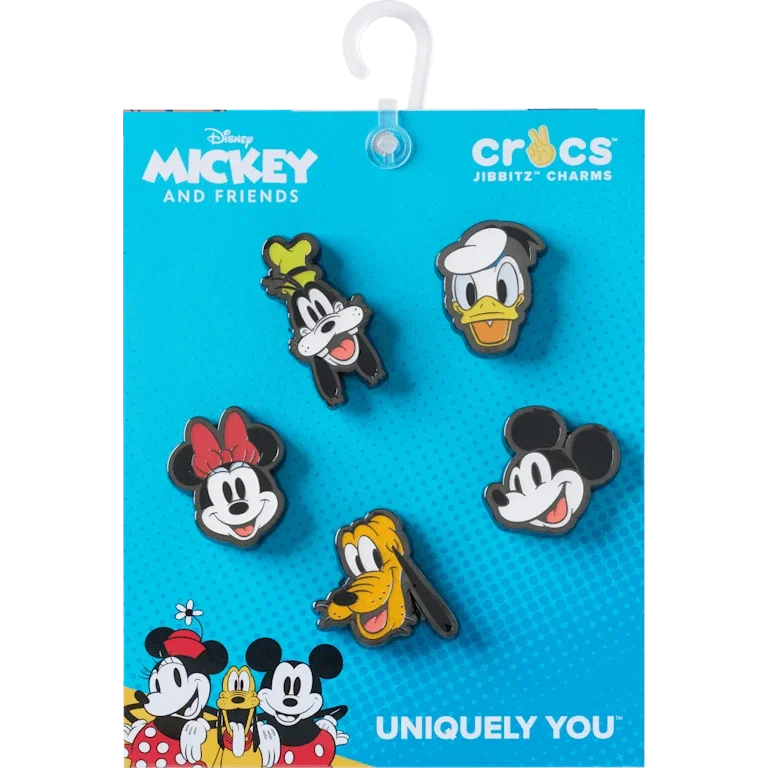 Pack de 5 colgantes para zapatos Jibbitz «Mickey & Friends Elevated» Pack de 5 colgantes para zapatos Jibbitz «Mickey & Friends Elevated»