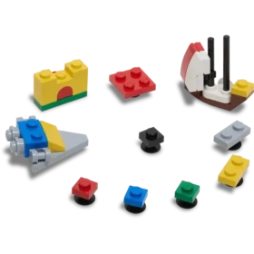 Paquete de 10 colgantes Jibbitz™ de la marca Lego®