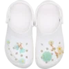 Paquete de 5 colgantes Jibbitz con delicado estampado floral azul Paquete de 5 colgantes Jibbitz con delicado estampado floral azul