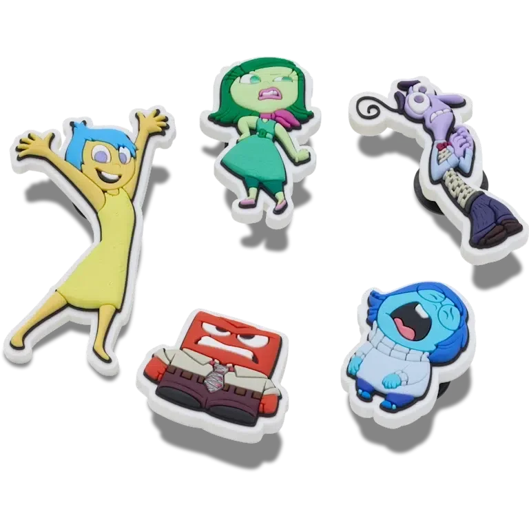 Paquete de 5 colgantes Jibbitz de «Del revés» de Pixar Paquete de 5 colgantes Jibbitz de «Del revés» de Pixar
