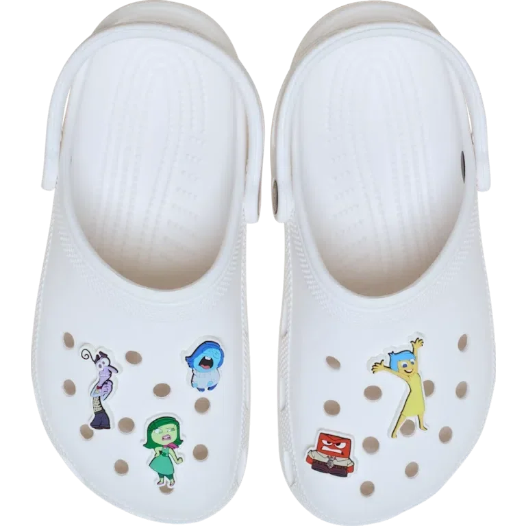 Paquete de 5 colgantes Jibbitz de «Del revés» de Pixar Paquete de 5 colgantes Jibbitz de «Del revés» de Pixar