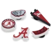 Paquete de 5 colgantes Jibbitz de la Universidad de Alabama Paquete de 5 colgantes Jibbitz de la Universidad de Alabama