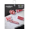 Paquete de 5 colgantes Jibbitz de la Universidad de Oklahoma Paquete de 5 colgantes Jibbitz de la Universidad de Oklahoma