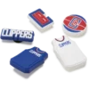 Paquete de 5 colgantes Jibbitz™ de los Los Angeles Clippers de la NBA Paquete de 5 colgantes Jibbitz™ de los Los Angeles Clippers de la NBA