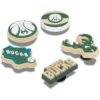 Paquete de 5 colgantes Jibbitz™ de los Milwaukee Bucks de la NBA Paquete de 5 colgantes Jibbitz™ de los Milwaukee Bucks de la NBA