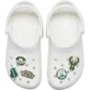 Paquete de 5 colgantes Jibbitz™ de los Milwaukee Bucks de la NBA Paquete de 5 colgantes Jibbitz™ de los Milwaukee Bucks de la NBA