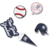 Paquete de 5 colgantes Jibbitz™ de los New York Yankees de la MLB Paquete de 5 colgantes Jibbitz™ de los New York Yankees de la MLB