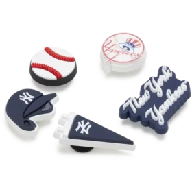 Paquete de 5 colgantes Jibbitz™ de los New York Yankees de la MLB