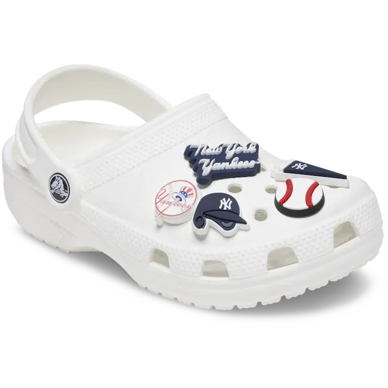 Paquete de 5 colgantes Jibbitz™ de los New York Yankees de la MLB Paquete de 5 colgantes Jibbitz™ de los New York Yankees de la MLB