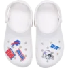 Paquete de 5 colgantes para zapatos Jibbitz de los Buffalo Bills de la NFL Paquete de 5 colgantes para zapatos Jibbitz de los Buffalo Bills de la NFL