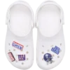 Paquete de 5 colgantes para zapatos Jibbitz de los New York Giants de la NFL Paquete de 5 colgantes para zapatos Jibbitz de los New York Giants de la NFL