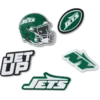 Paquete de 5 colgantes para zapatos Jibbitz de los New York Jets de la NFL Paquete de 5 colgantes para zapatos Jibbitz de los New York Jets de la NFL