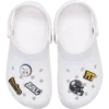 Paquete de 5 colgantes para zapatos Jibbitz de los Pittsburgh Steelers de la NFL Paquete de 5 colgantes para zapatos Jibbitz de los Pittsburgh Steelers de la NFL