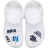 Paquete de 5 colgantes para zapatos Jibbitz de los Seattle Seahawks de la NFL Paquete de 5 colgantes para zapatos Jibbitz de los Seattle Seahawks de la NFL