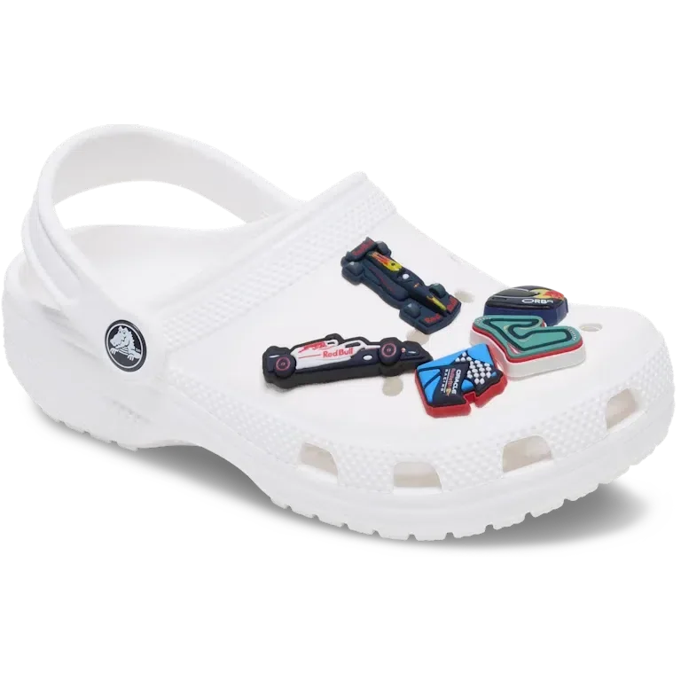 Paquete de 5 colgantes para zapatos Jibbitz™ de Oracle Red Bull Racing Crocs Paquete de 5 colgantes para zapatos Jibbitz™ de Oracle Red Bull Racing Crocs