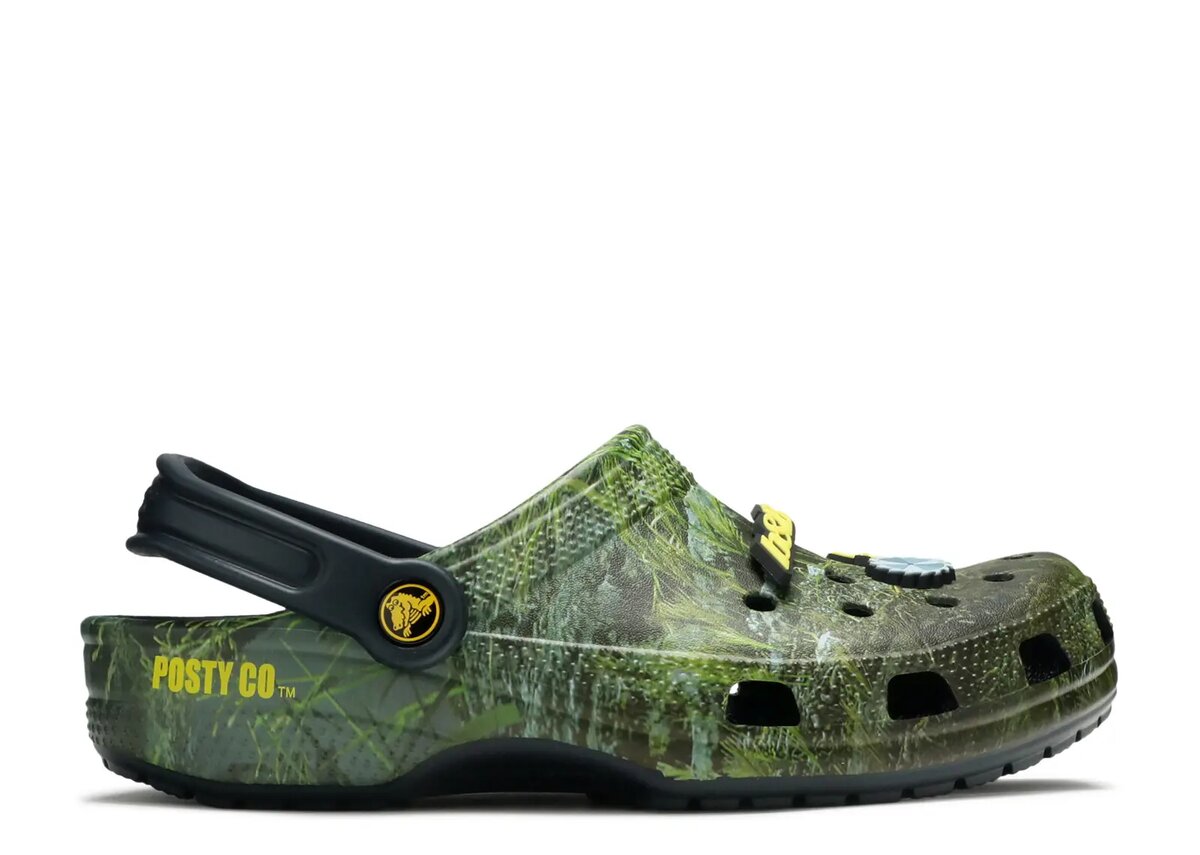 Post Malone x Zuecos «Postyco Green», exclusiva para Australia Post Malone x Zuecos «Postyco Green», exclusiva para Australia