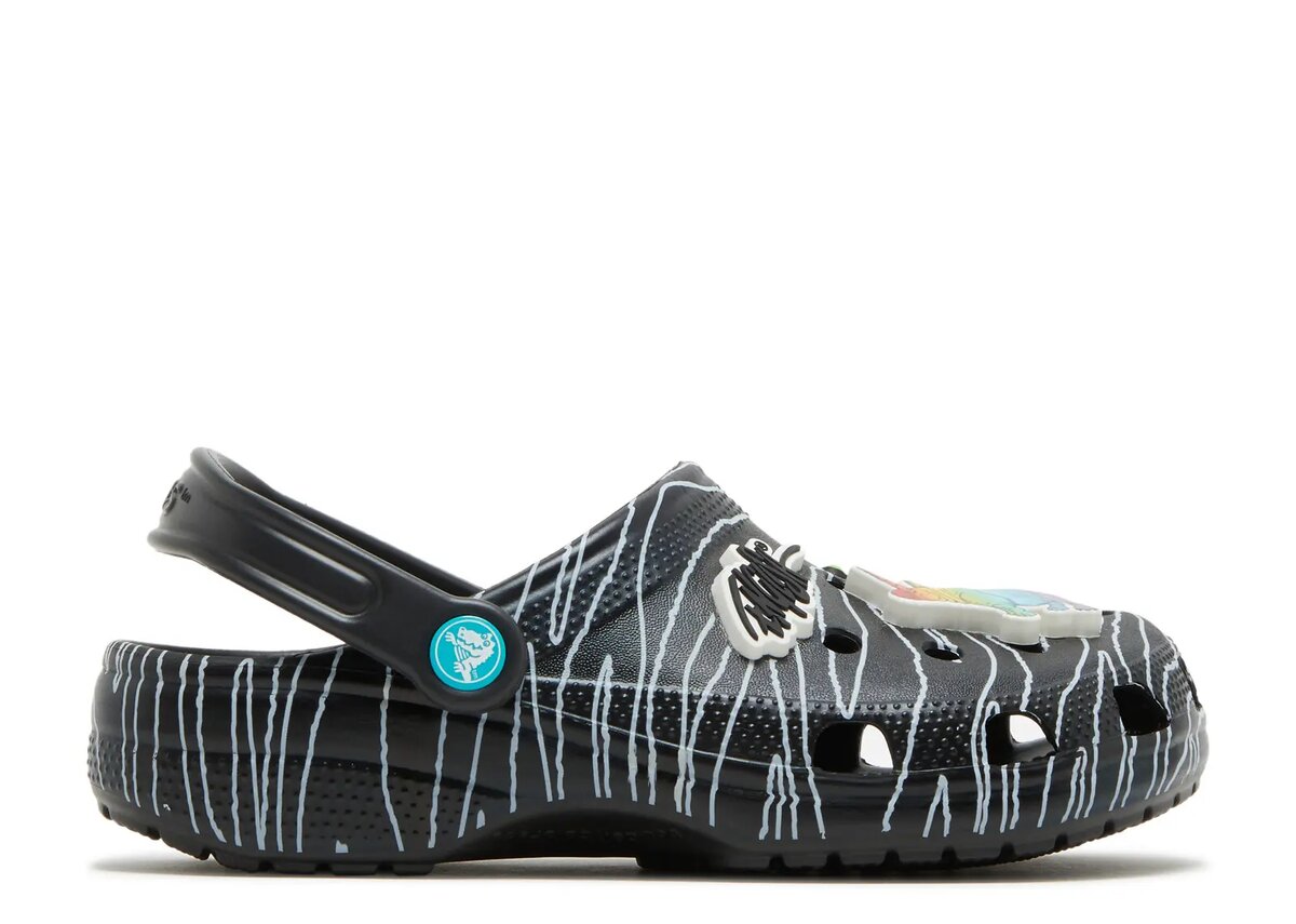 Ron English x Classic Clog Kids «Party Animals – Zebra Black» Ron English x Classic Clog Kids «Party Animals – Zebra Black»
