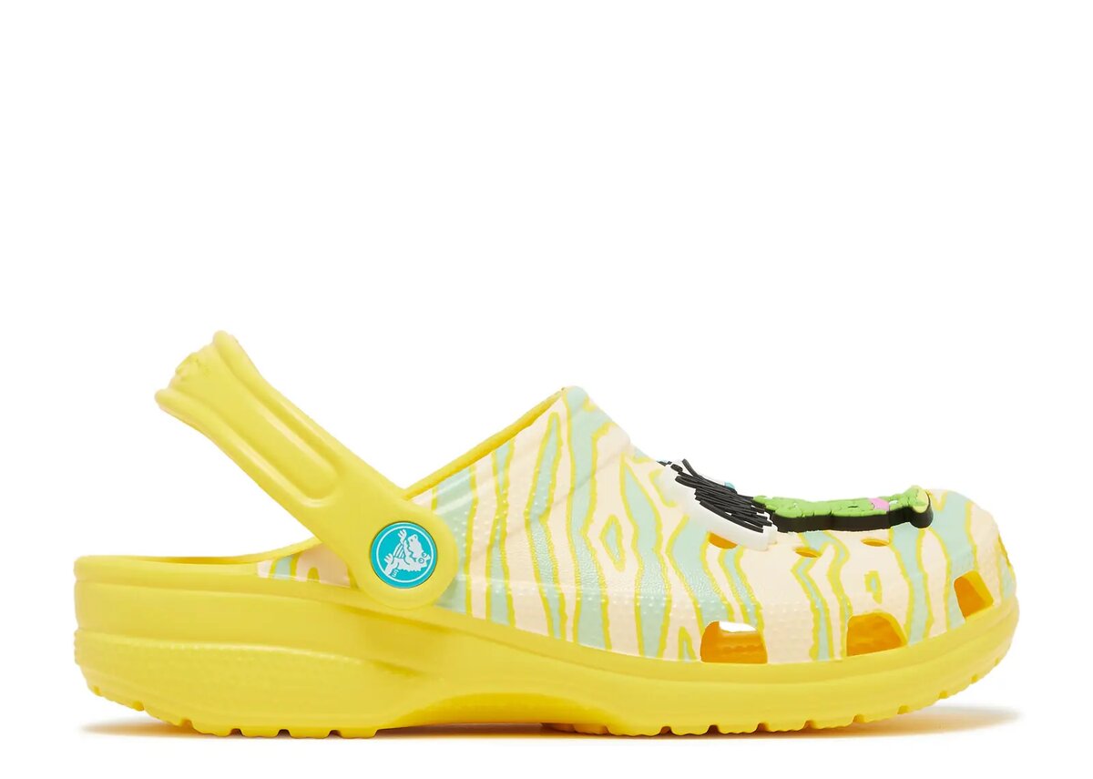 Ron English x Classic Clog Kids «Party Animals – Zebra Lemon» Ron English x Classic Clog Kids «Party Animals – Zebra Lemon»