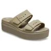 Sandalia de cuña baja Brooklyn «Beige»
