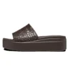 Sandalias Brooklyn Croco Shine «Espresso»