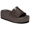 Sandalias Brooklyn Croco Shine «Espresso»