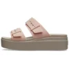 Sandalias Brooklyn en tono rosa pálido «Brown Beige»