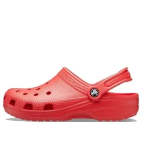 Sandalias clásicas de playa rojas