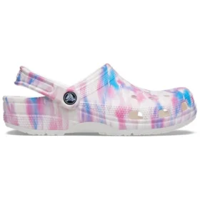 Sandalias clásicas informales unisex «Blanco, rosa y azul»