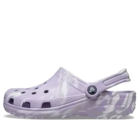 Sandalias clásicas informales unisex moradas